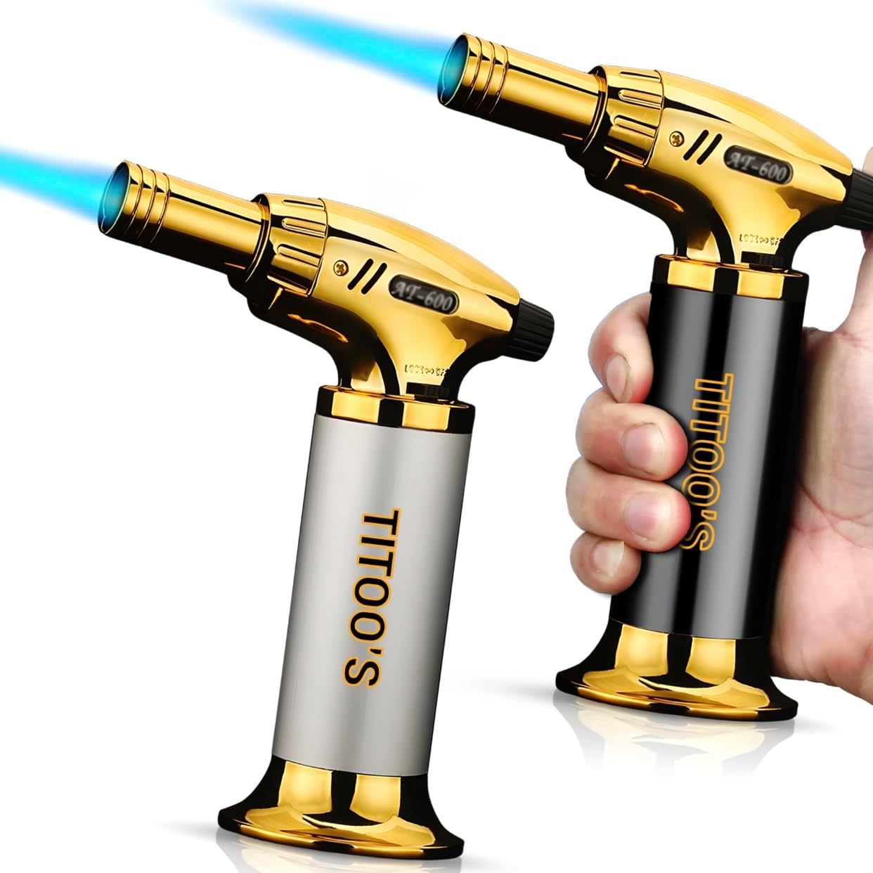 Soplete flameador de alimentos ajustable