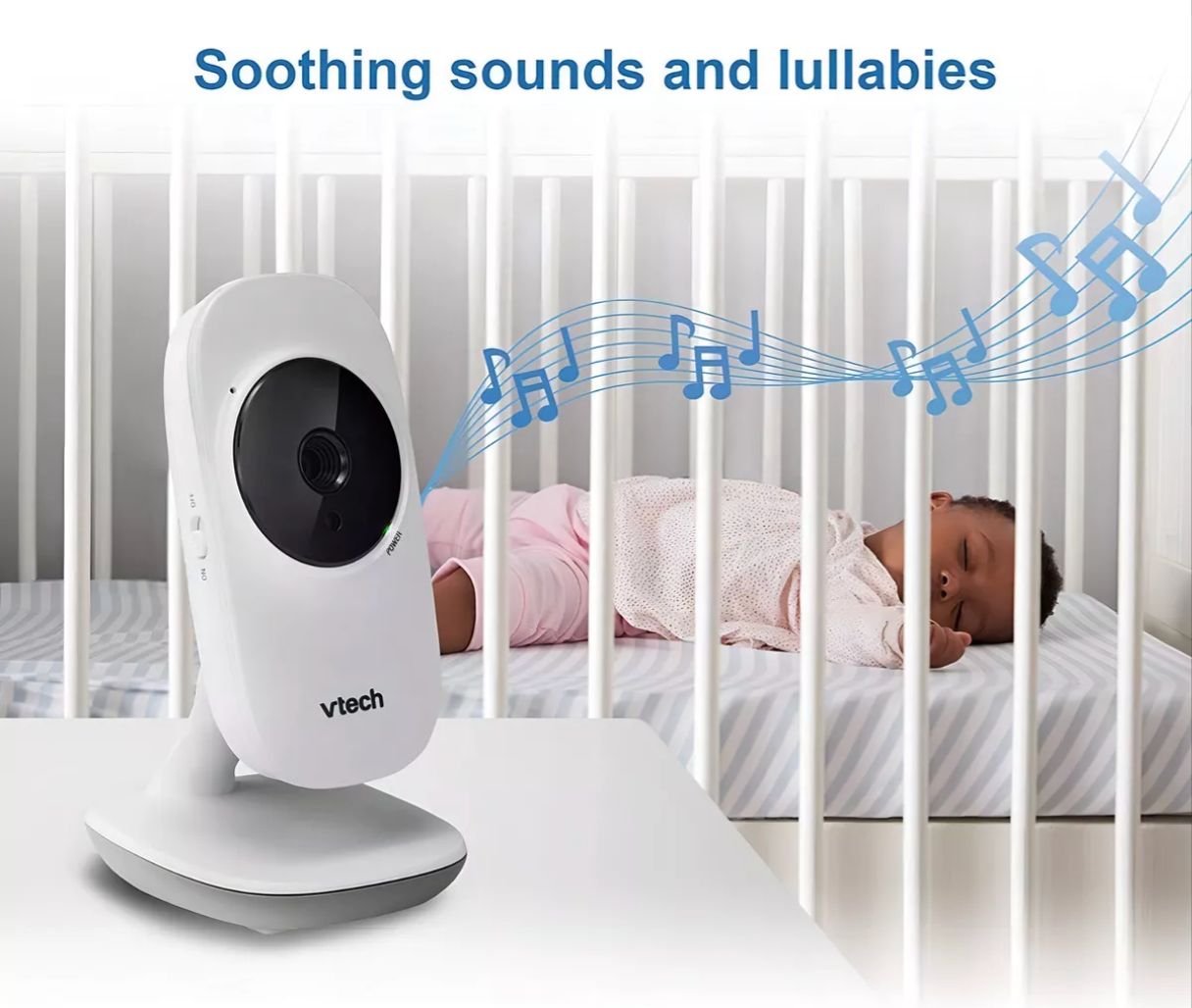 Monitor de video pantalla para bebé con sonido Vtech