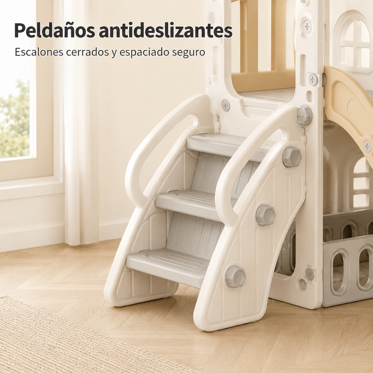 Tobogán Infantil para Casa con Resbaladero y Zona de Juego