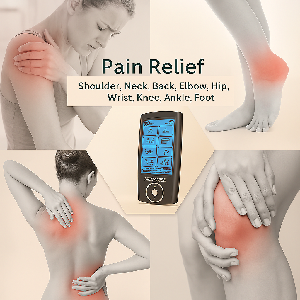 Estimulador muscular terapia Tens Ems 24 modos