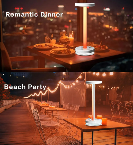 Lámpara de mesa de noche LED moderna minimalista