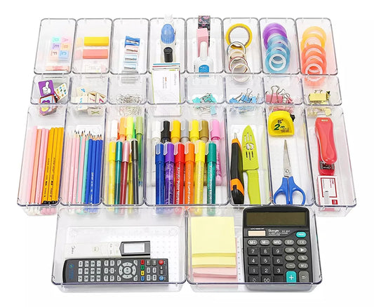 Organizadores de cajones 25 unid