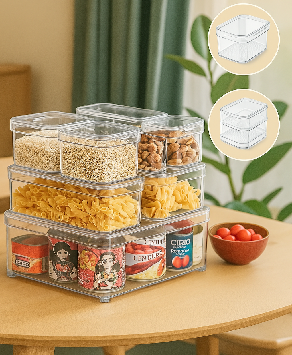 10 Recipientes organizadores de nevera para alimentos