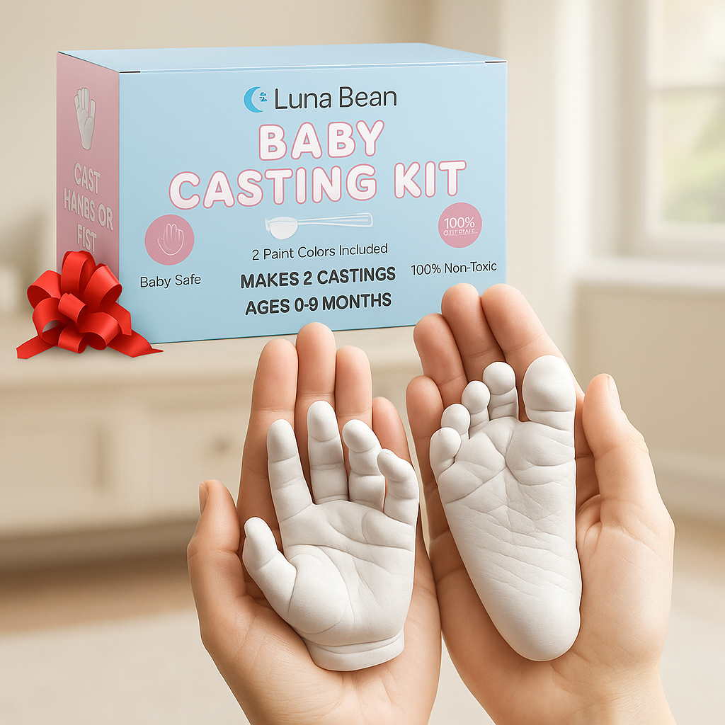 Kit de fundición de manos de recuerdo para bebés