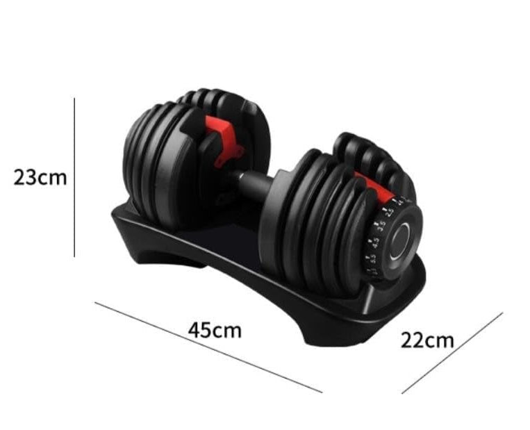 Mancuernas ajustables rápidas para el fitness Dumbbells