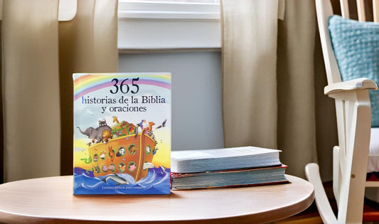 Libro 365 historias de la biblia y oraciones