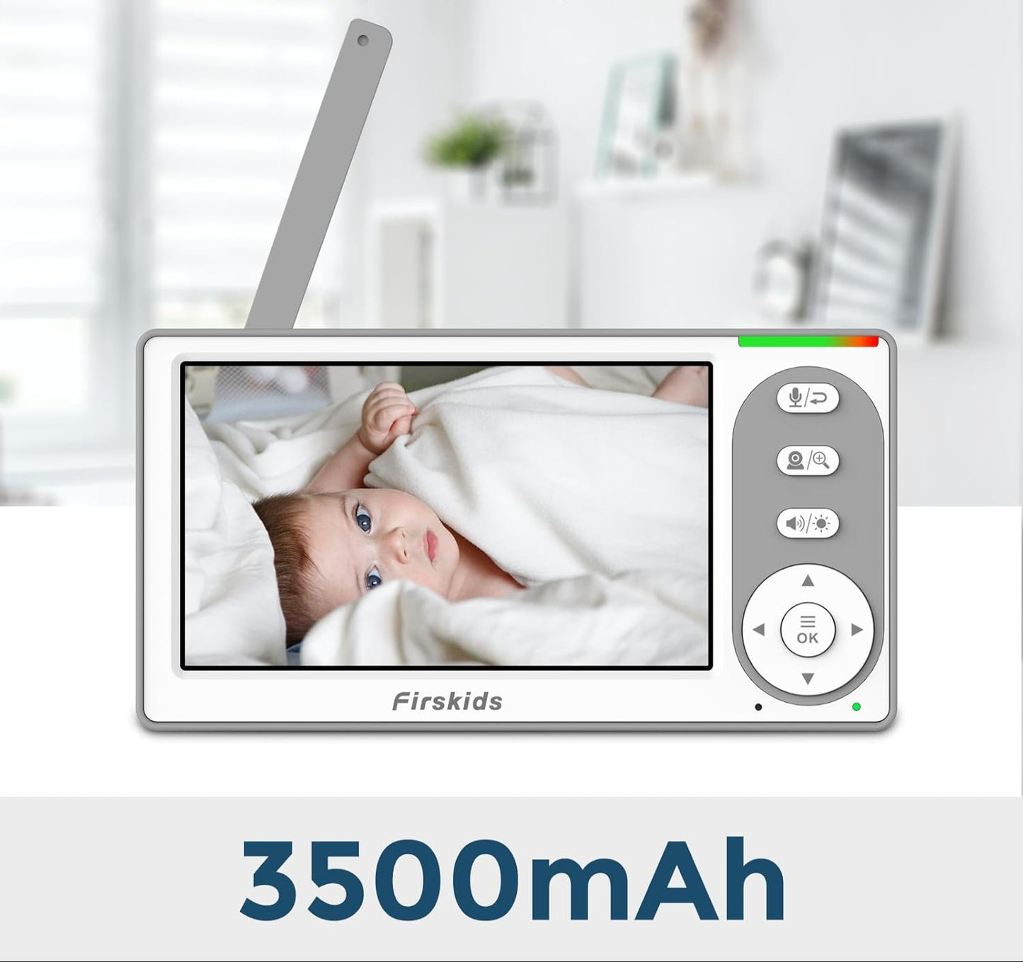 Monitor de bebé y audio Firskids
