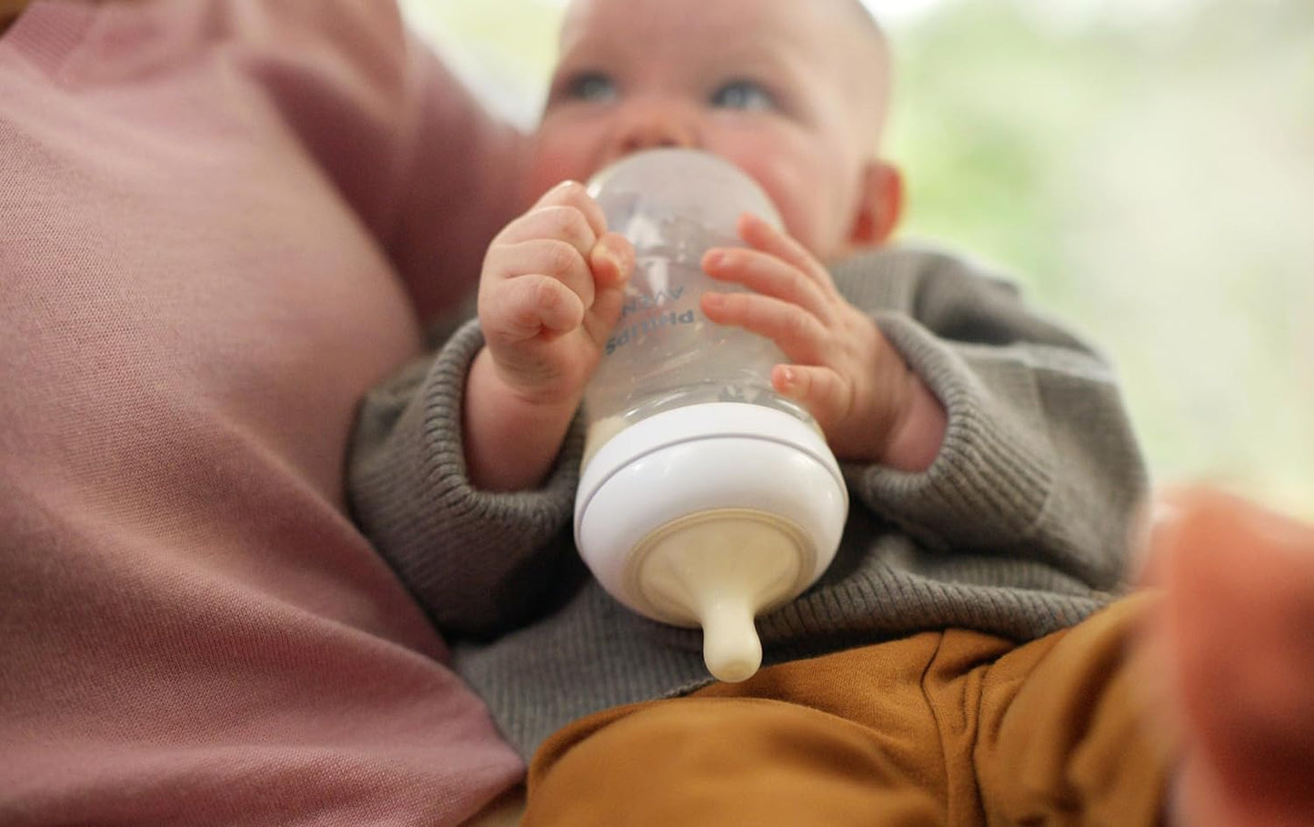 Kit 4 Biberones transparente Philips Avent Natural