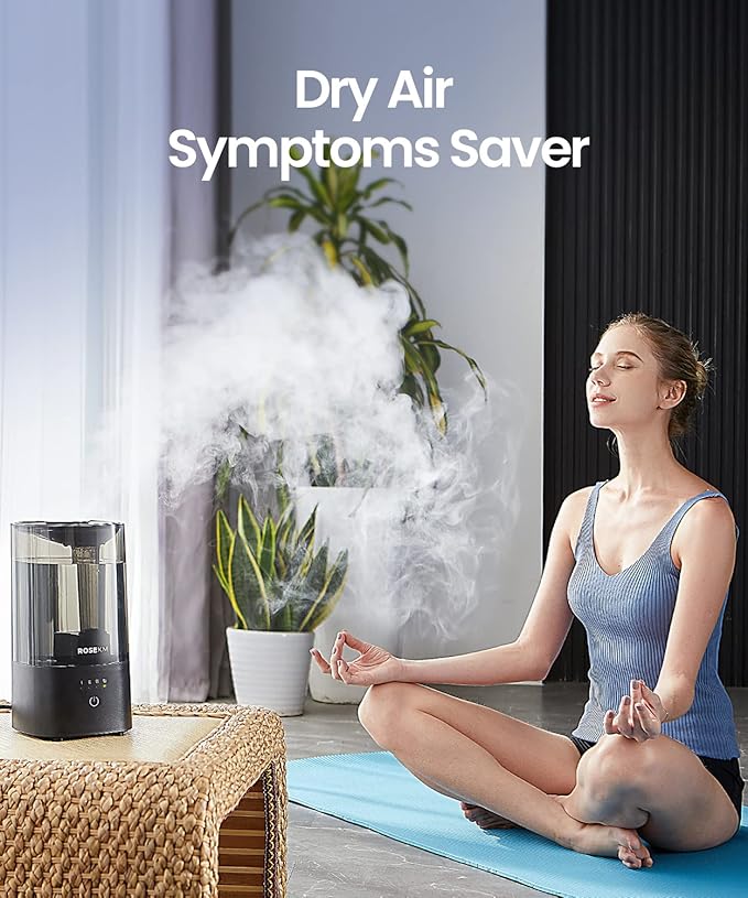 Humidificador ultrasónico silencioso niebla fría