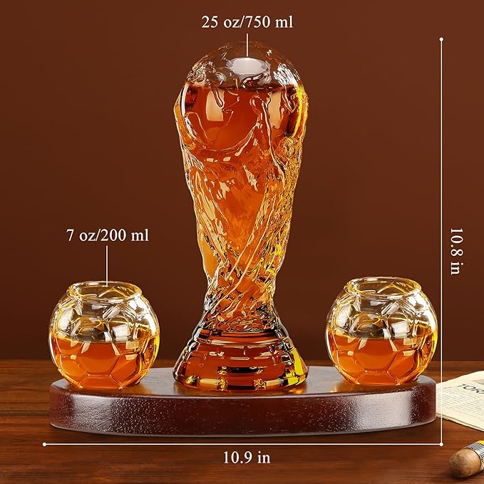 Decantador de Whisky World Cup Trofeo