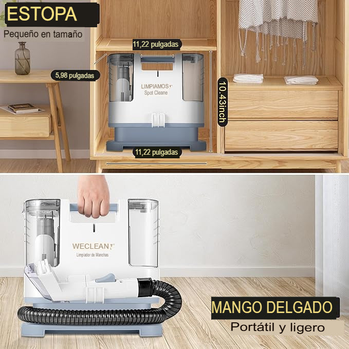 Hidroaspiradora limpiado de elementos