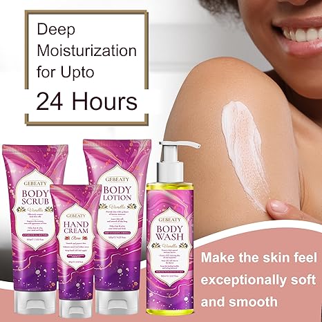 Set de baño y Spa relajante para mujer – Aroma Vainilla