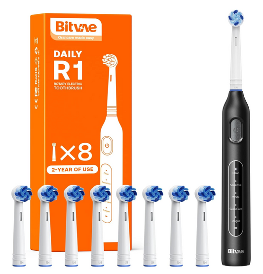Cepillo de dientes eléctrico de 8 cabezas Bitvae R1