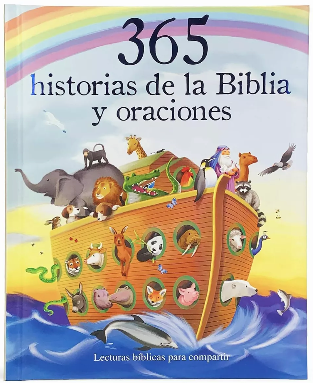 Libro 365 historias de la biblia y oraciones