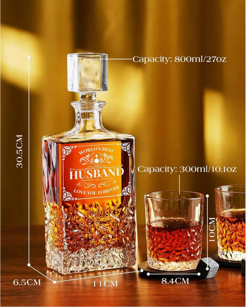 Decantador de Whisky o Coñac para licorera