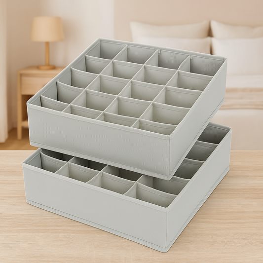 2 Organizadores de ropa Interior de 24 celdas para cajones