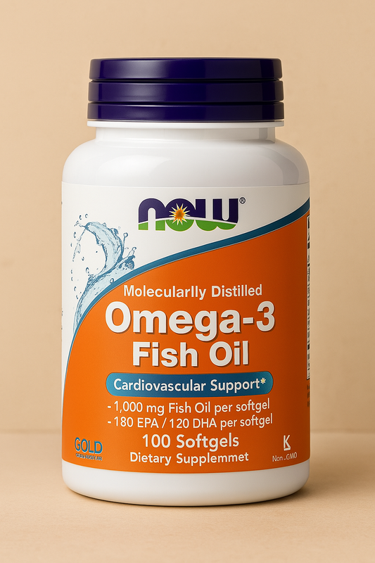 Omega-3 1000mg cápsulas Now Foods