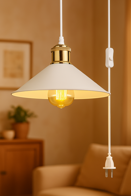 Lámpara colgante moderna Vintage grande