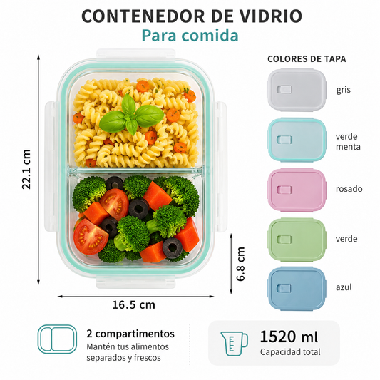 Lonchera Térmica Portátil para Comida y Bebidas