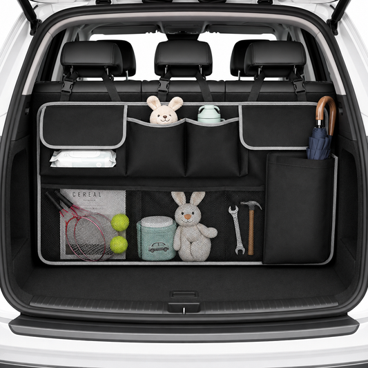 Organizador De Maletero Para Carro Con Bolsillos Universal