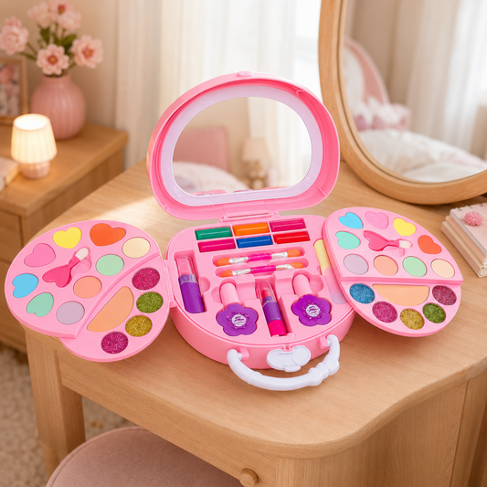 Maquillaje De Niña Bolso, Lavable No Tóxico
