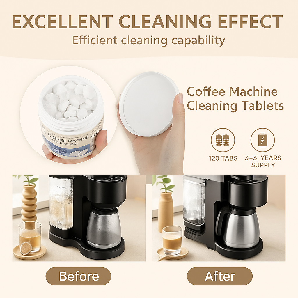 Limpiador de cafetera de 12 compatibles