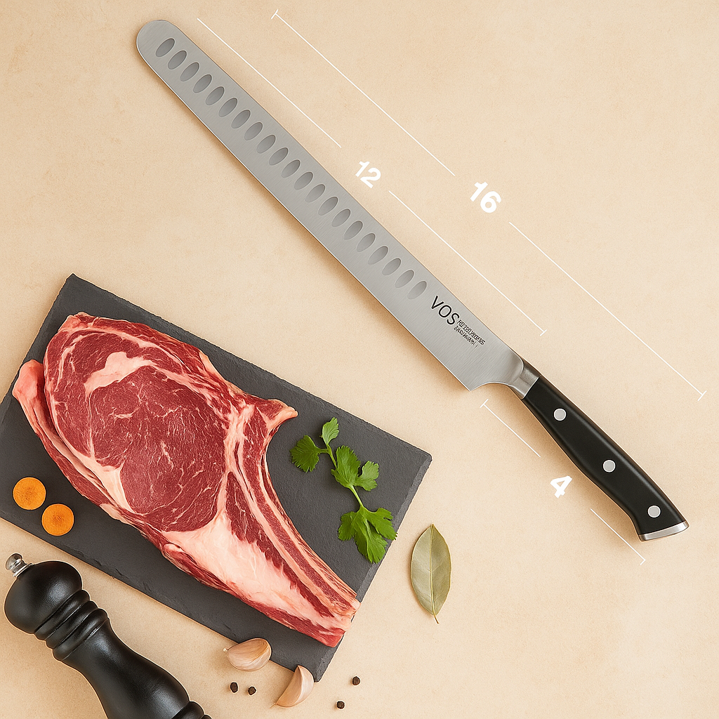 Cuchillo de trinchar, rebanador y cortador