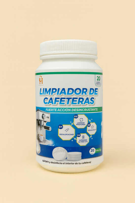 Cápsulas limpiadora de cafetera