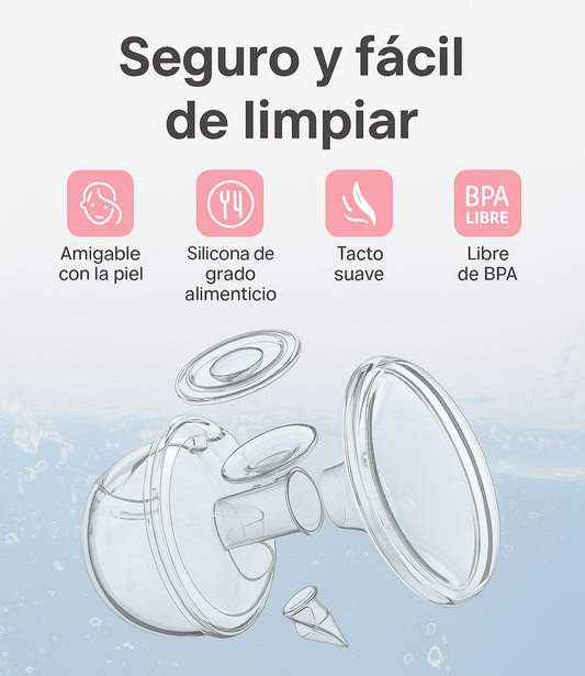2 extractores de leche materna manos Libres