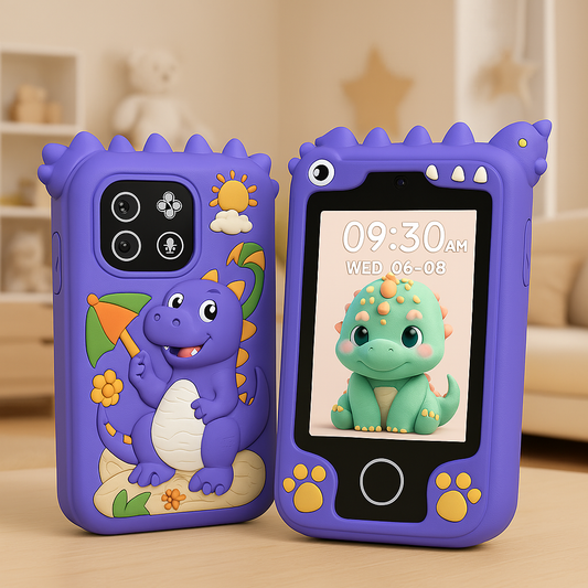 Teléfono inteligente para niñas doble cámara