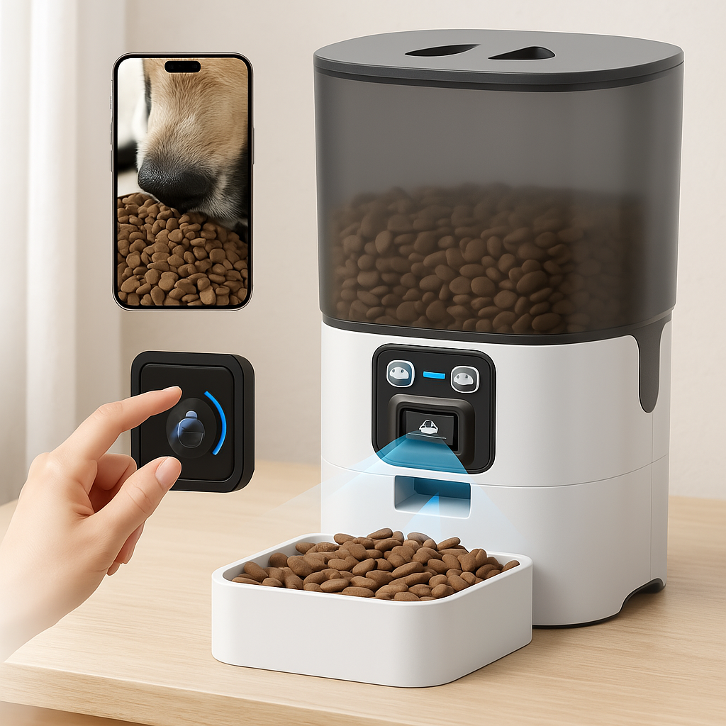 Comedero para perros y gatos automático Inteligente Wifi PAPIFEED