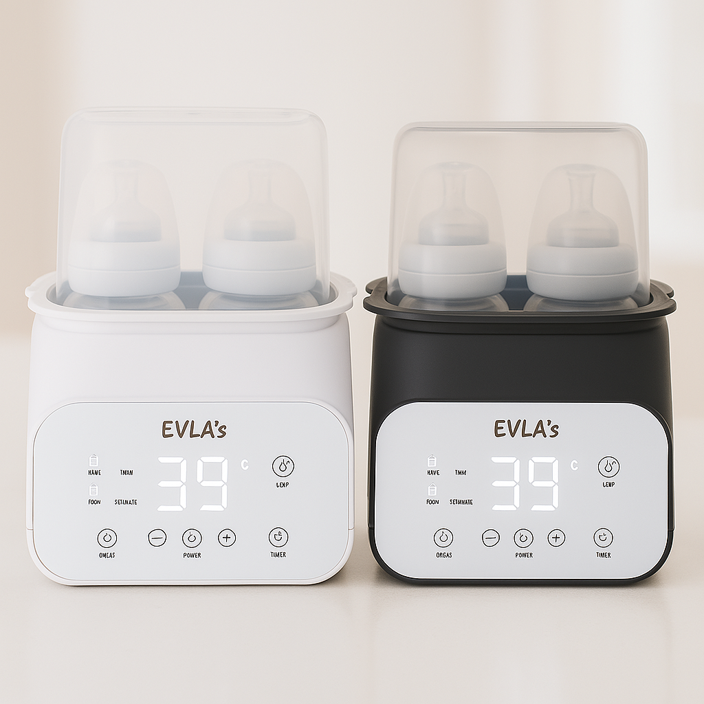 Calentador de teteros biberones doble digital EVLA'S