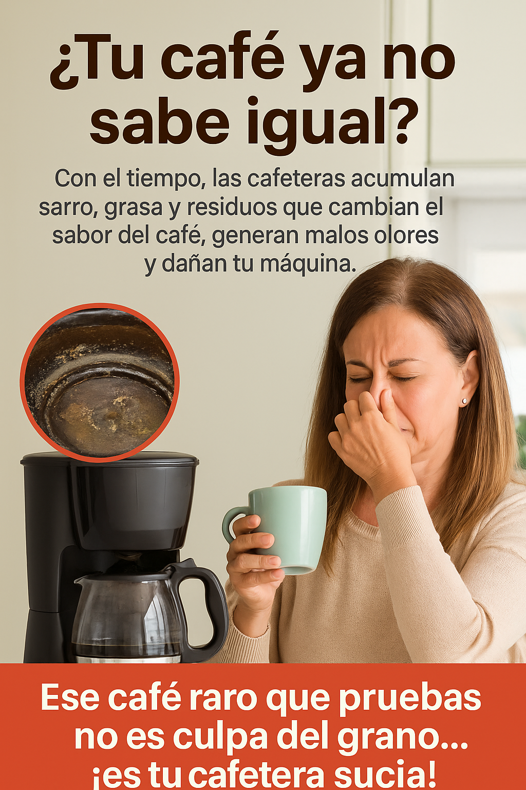 Limpiador desinfectante de Cafetera Pastilla x 20