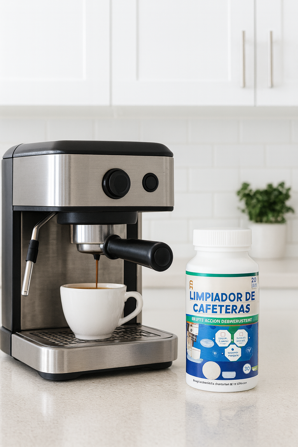 Cápsulas limpiadora de cafetera