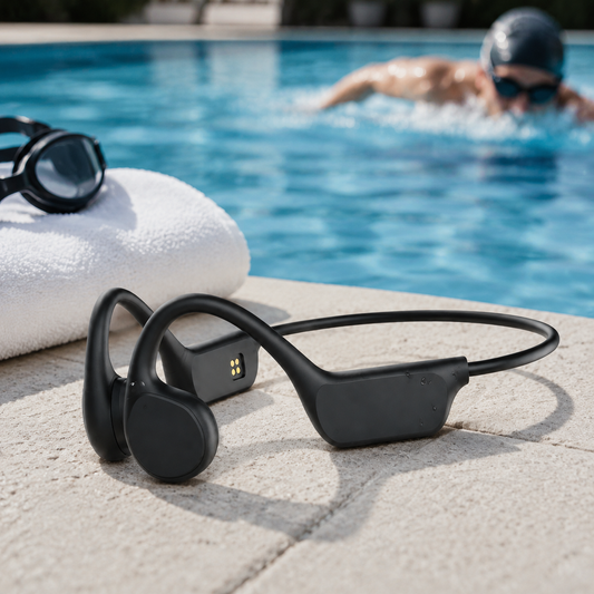 Audífonos De Conducción Ósea Para Natación Bluetooth 5.3
