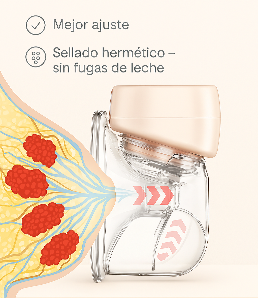 2 extractores de leche materna manos Libres