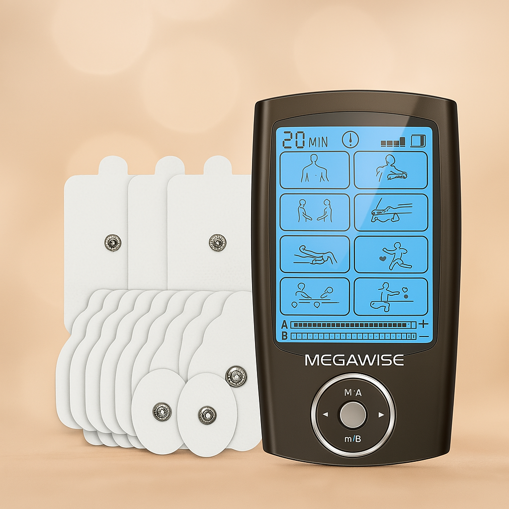 Estimulador muscular terapia Tens Ems 24 modos