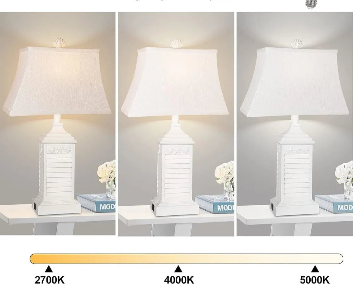 4 bombillos de 3 modos para lámparas de mesita de noche