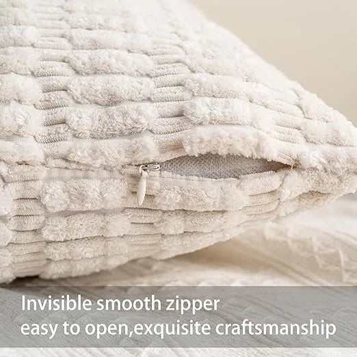 Paquete de 2 fundas de almohada decorativas de pana