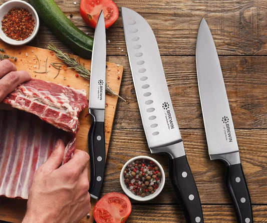 Cuchillo chef profesional para picar Japonés
