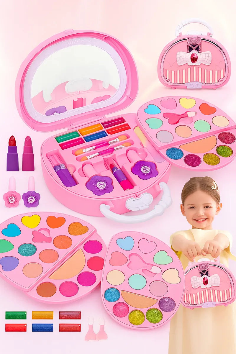 Maquillaje De Niña Bolso, Lavable No Tóxico