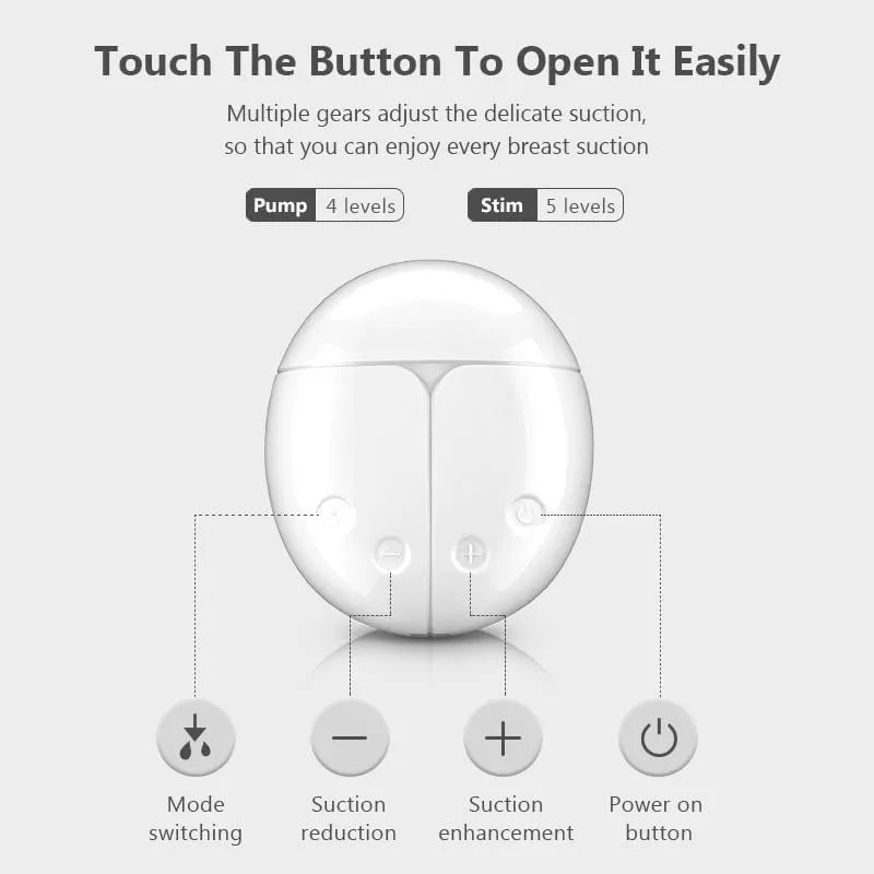 Extractor de leche portátil manos libre Igma