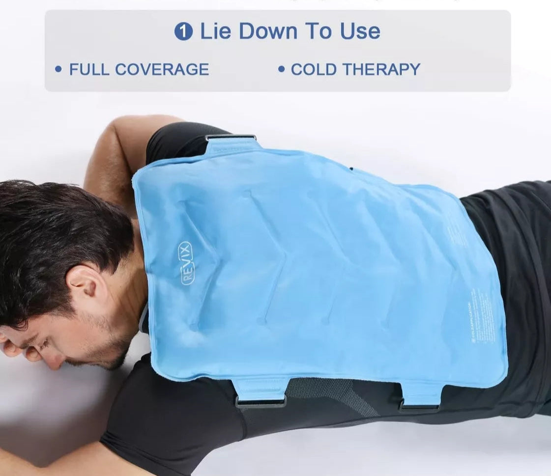Bolsa de hielo para aliviar el dolor de espalda REVIX