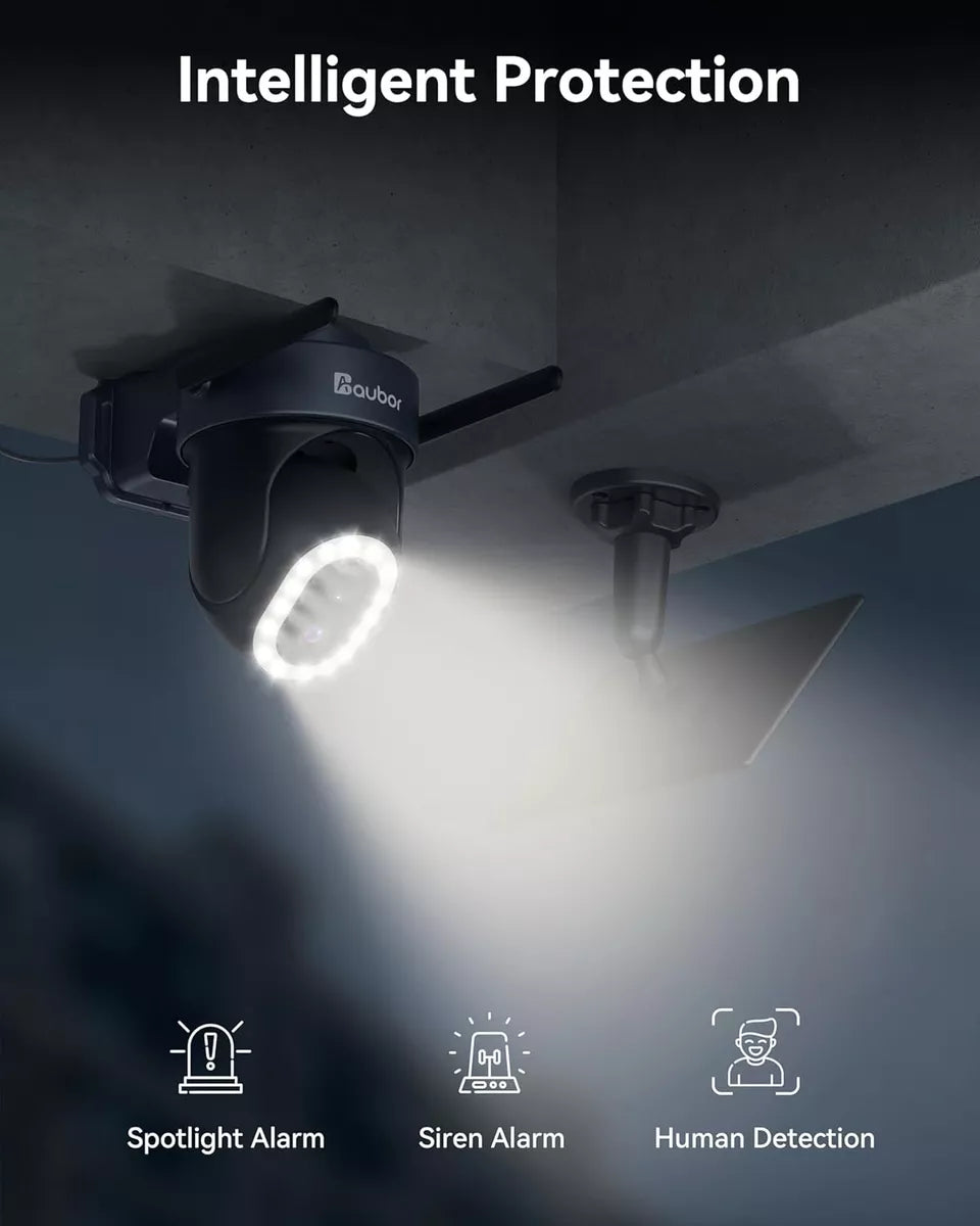 Cámara de seguridad solar Inalámbrica visión Nocturna 360°