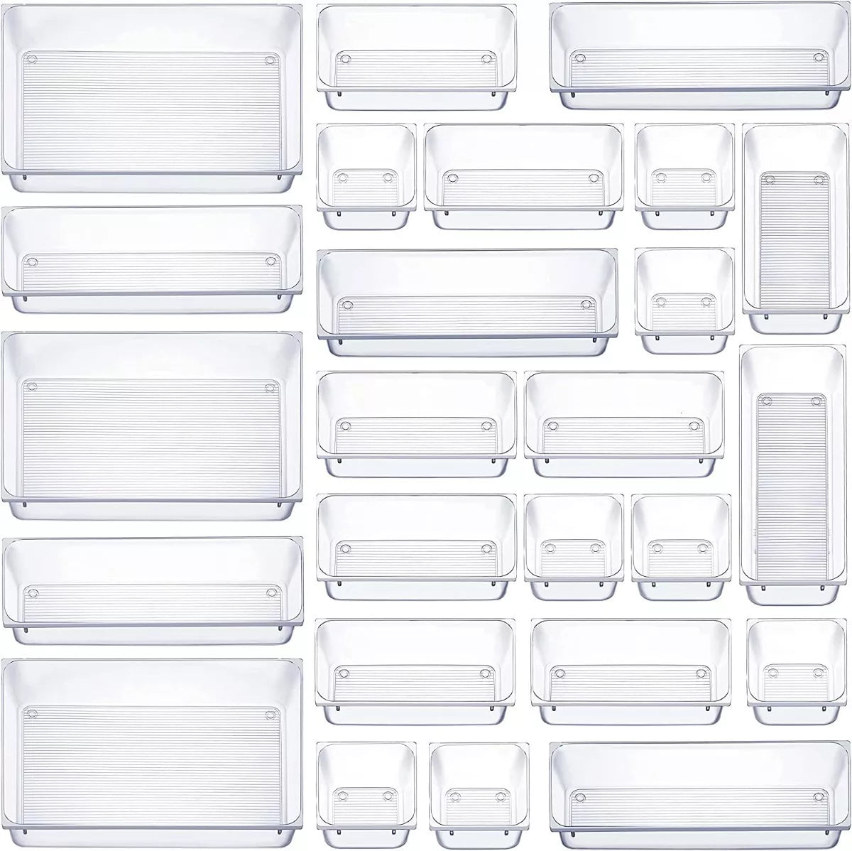 Organizadores de cajones 25 unid