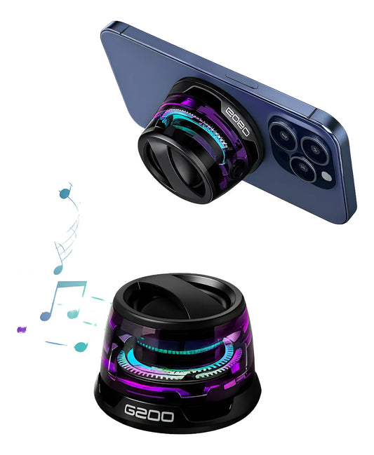 Altavoz Inalámbrico Magnético G200, Alta Fidelidad Sonido Negro