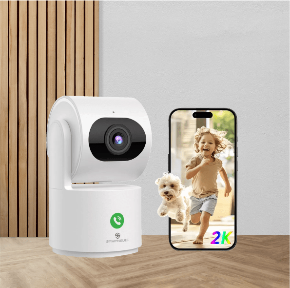 Cámara de seguridad 2k con llamada