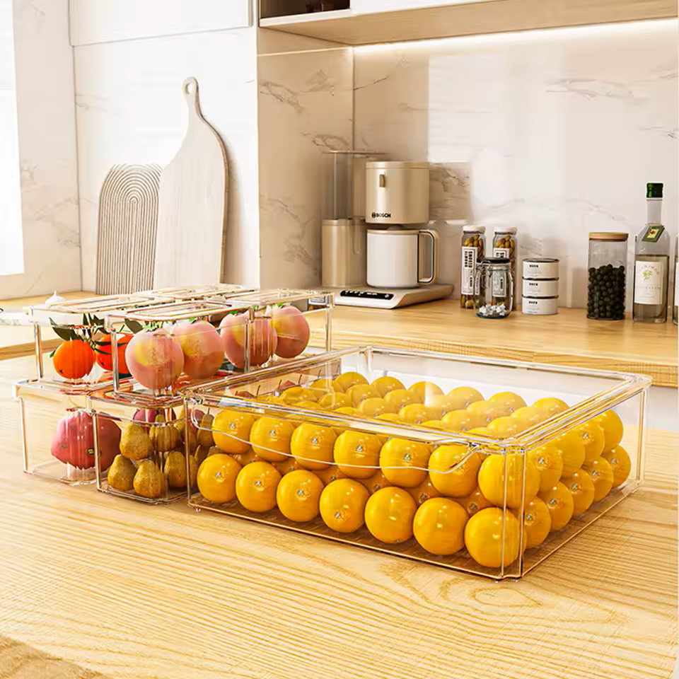 10 Recipientes organizadores de nevera para alimentos