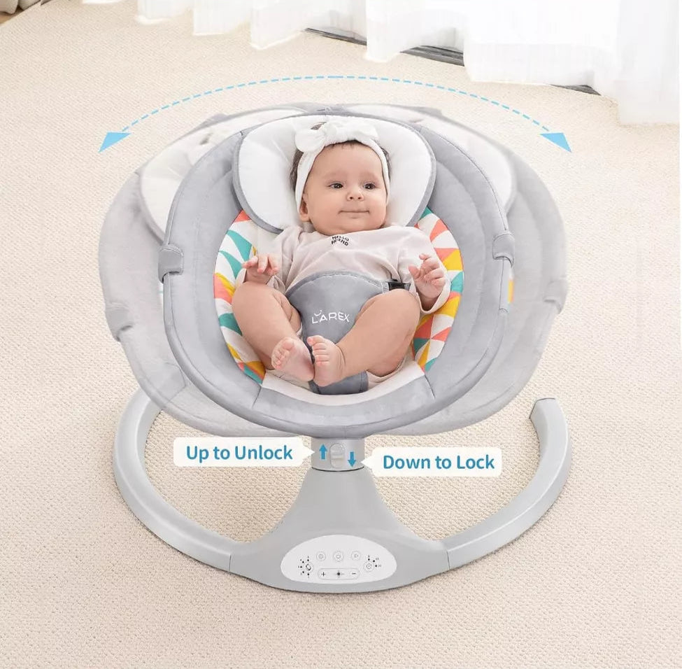 Columpio mecedora eléctrica para bebés