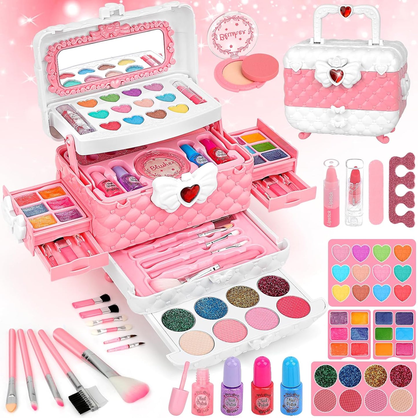 Maquillaje para niñas lavable